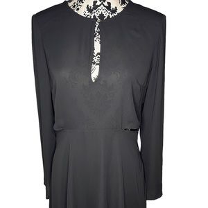 Express Long Sleeve Cut Out Mini Dress